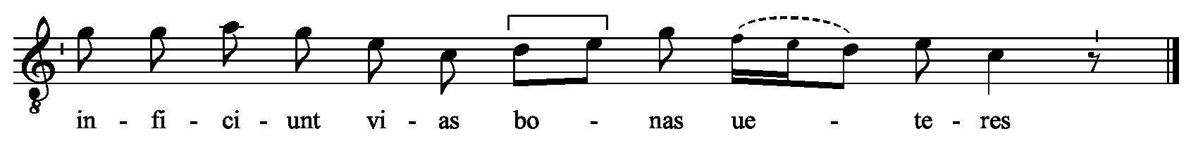 Refrain musical notation